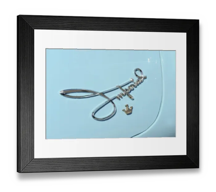 Framed Print : Chrysler Imperial