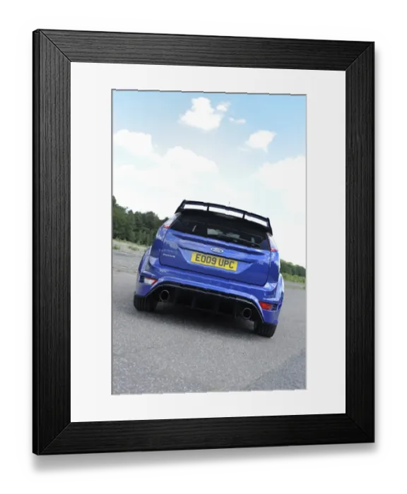 Framed Print : Ford Focus RS 2009