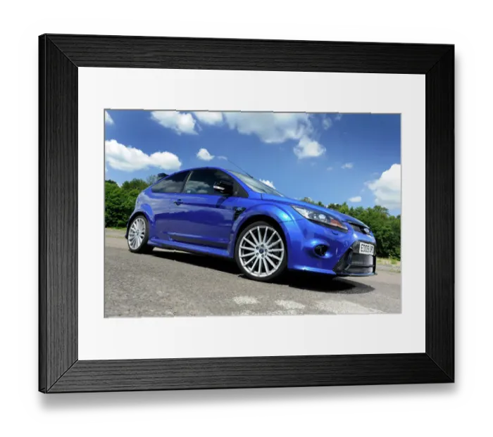 Framed Print : Ford Focus RS 2009