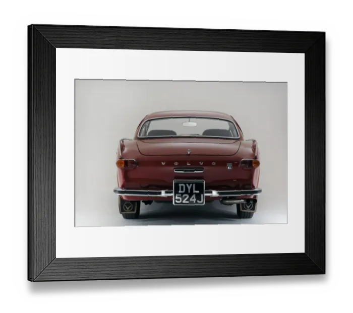 Framed Print : 1970 Volvo 1800E