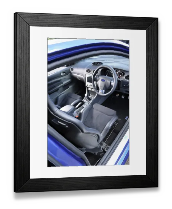 Framed Print : Ford Focus RS 2009