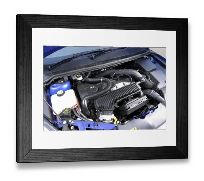 Framed Print : Ford Focus RS 2009