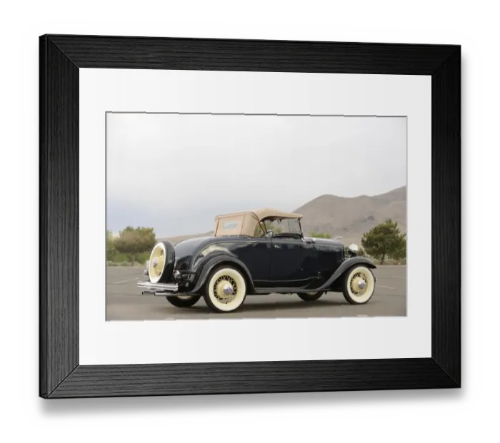 Framed Print : Ford 18 deluxe Framed Print : Ford 18 deluxe