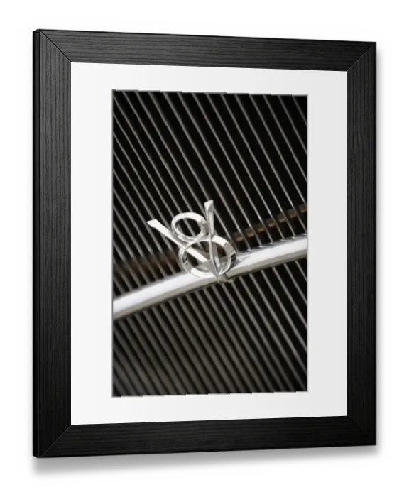 Framed Print : Ford 18 deluxe