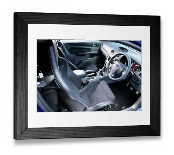 Framed Print : Ford Focus RS 2009 Framed Print : Ford Focus RS 2009