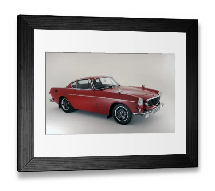Framed Print : 1970 Volvo 1800E