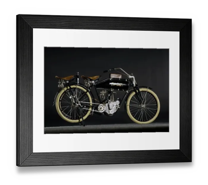 Framed Print : Flanders beltdrive
