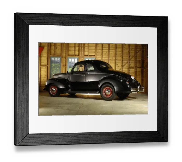 Framed Print : Ford Deluxe customised Framed Print : Ford Deluxe customised