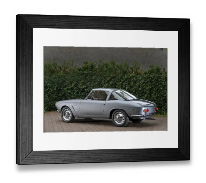 Framed Print : Fiat 1600s split Framed Print : Fiat 1600s split