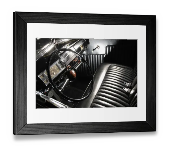 Framed Print : Ford Deluxe customised Framed Print : Ford Deluxe customised