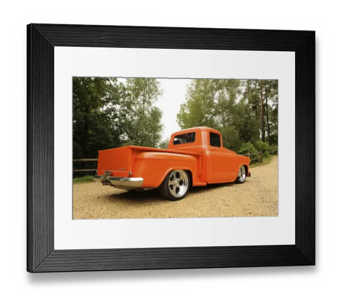 Framed Print : Chevrolet Model 3A Truck 1957 Framed Print : Chevrolet Model 3A Truck 1957