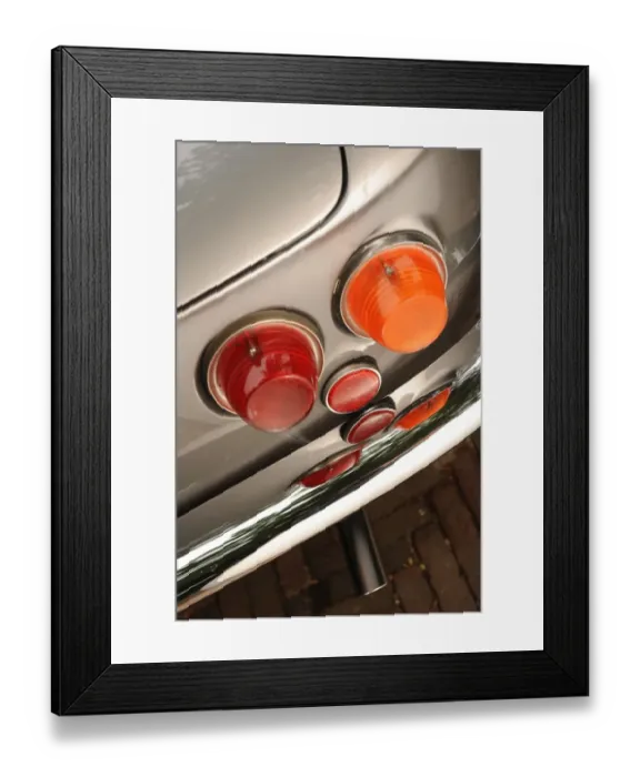 Framed Print : Fiat 1600s split Framed Print : Fiat 1600s split