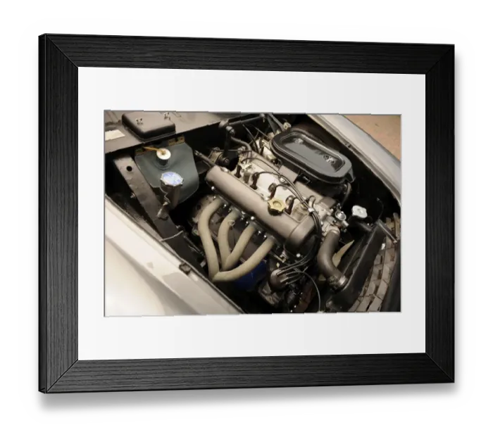 Framed Print : Fiat 1600s split Framed Print : Fiat 1600s split