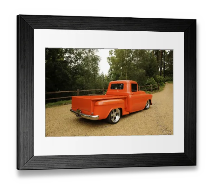 Framed Print : Chevrolet Model 3A Truck 1957 Framed Print : Chevrolet Model 3A Truck 1957