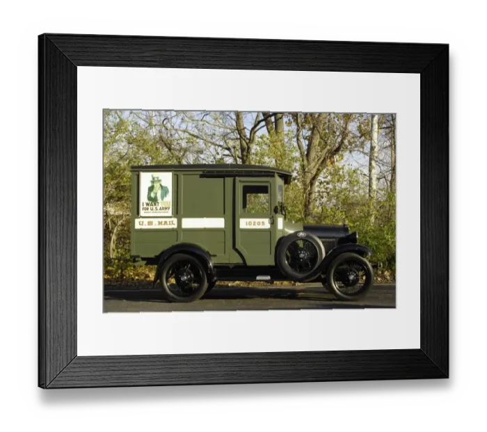 Framed Print : Ford Delivery van Framed Print : Ford Delivery van