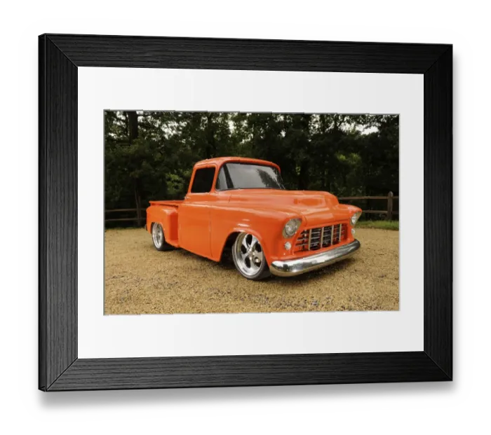 Framed Print : Chevrolet Model 3A Truck 1957 Framed Print : Chevrolet Model 3A Truck 1957