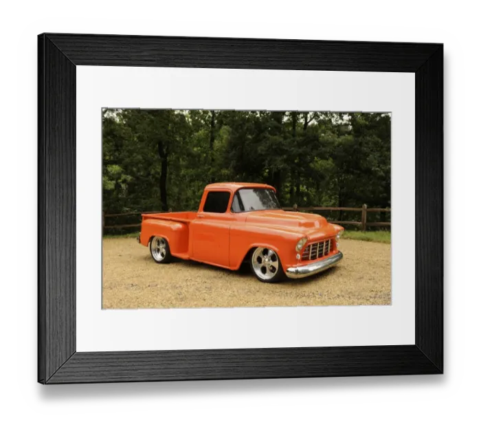 Framed Print : Chevrolet Model 3A truck 1957 Framed Print : Chevrolet Model 3A truck 1957