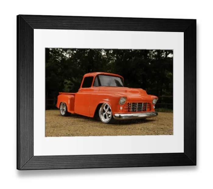 Framed Print : Chevrolet Model 3A truck 1957 Framed Print : Chevrolet Model 3A truck 1957