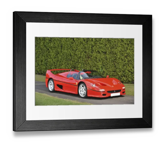 Framed Print : Ferrari F50 1996 Framed Print : Ferrari F50 1996