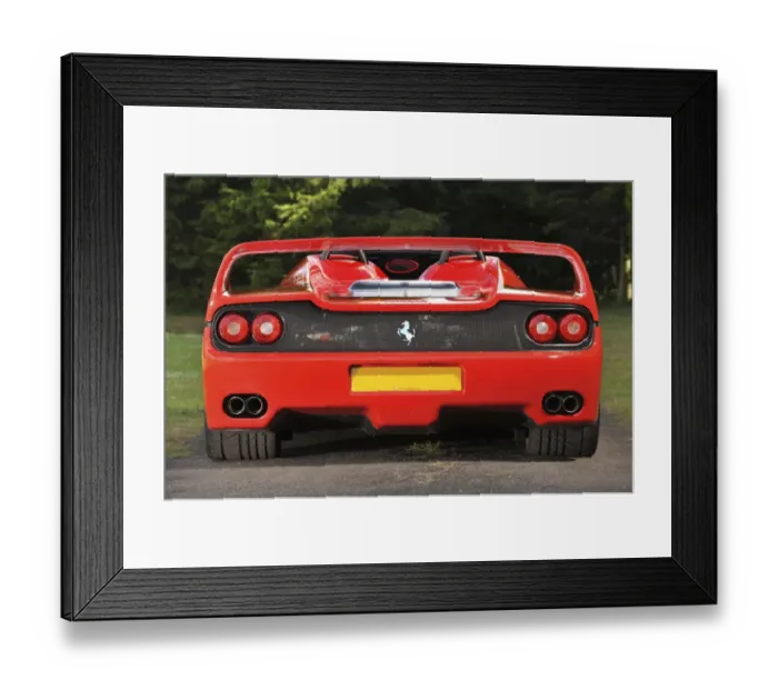 Framed Print : Ferrari F50 1996 Framed Print : Ferrari F50 1996