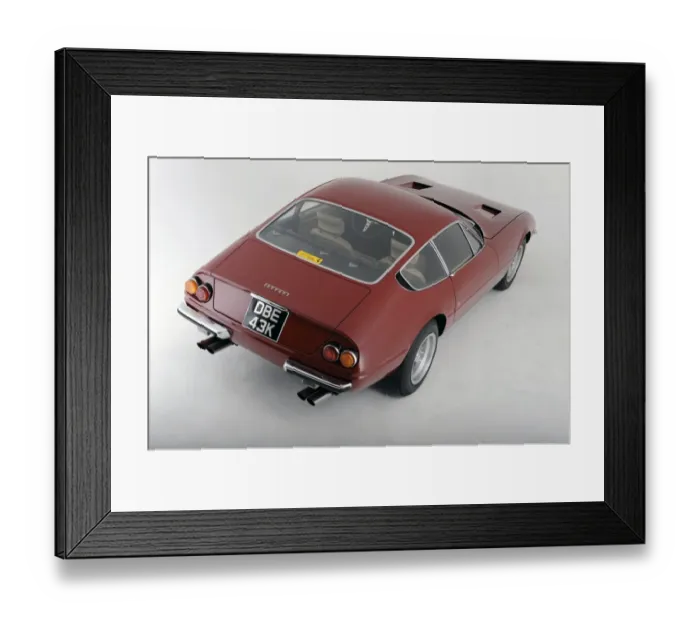 Framed Print : Ferrari 365 GTB