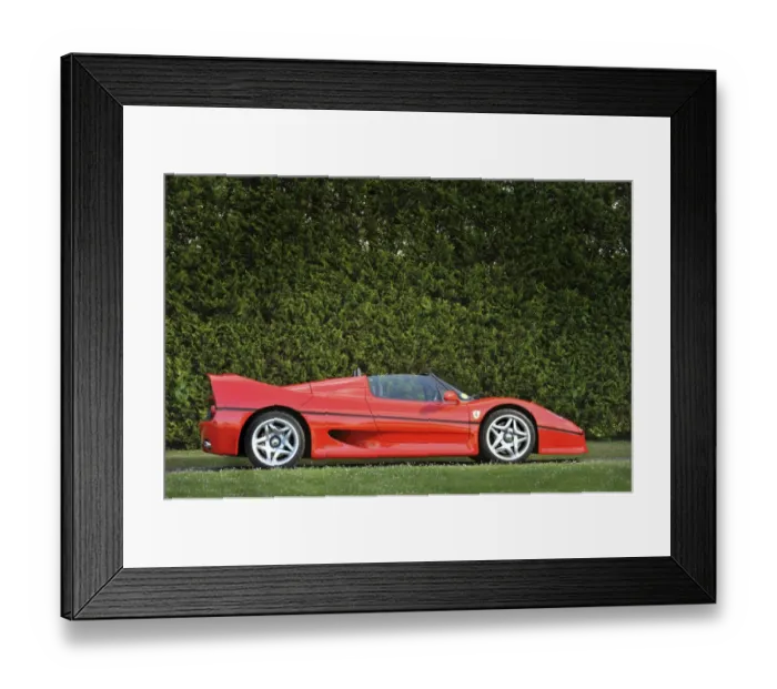 Framed Print : Ferrari F50 1996 Framed Print : Ferrari F50 1996