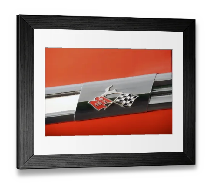 Framed Print : Chevrolet Impala
