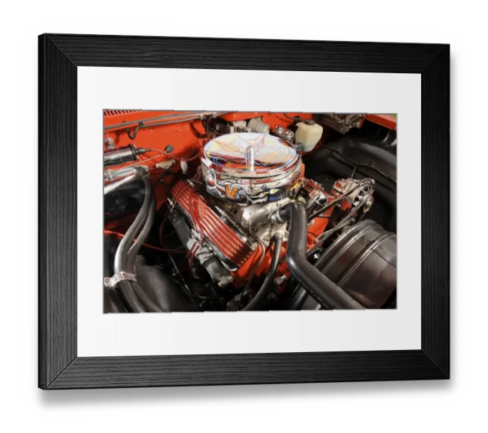 Framed Print : Chevrolet Impala