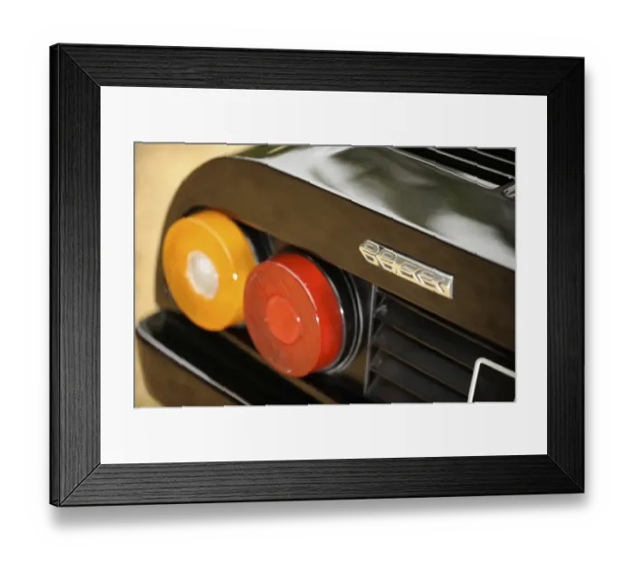 Framed Print : Ferrari 512i Berlinetta