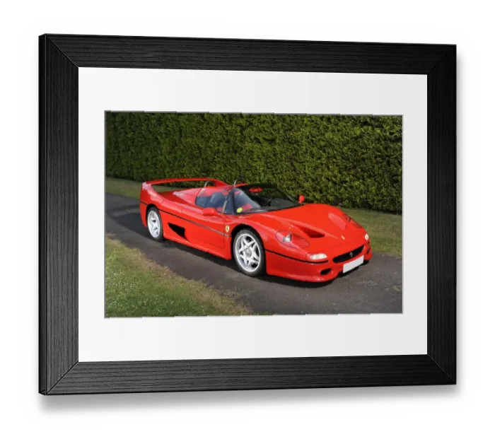 Framed Print : Ferrari F50 1996