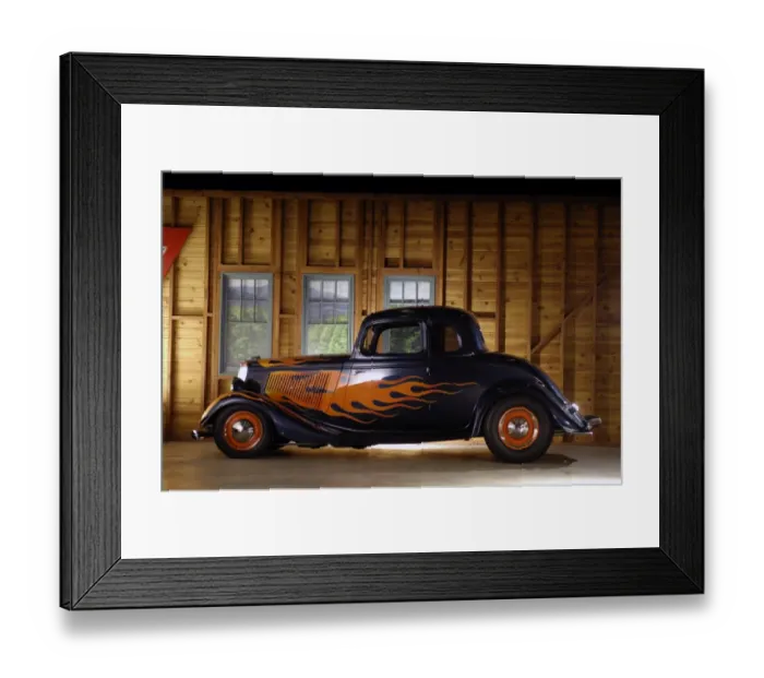 Framed Print : Ford custom1934 Framed Print : Ford custom1934