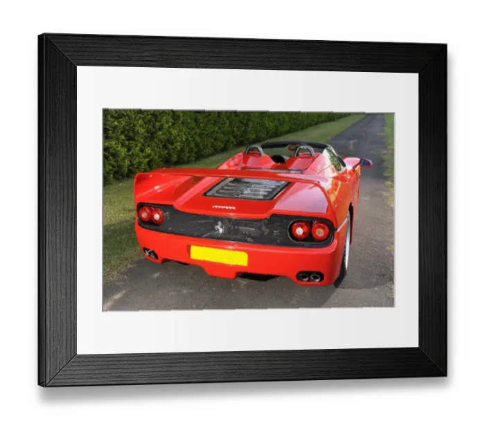 Framed Print : Ferrari F50 1996 Framed Print : Ferrari F50 1996