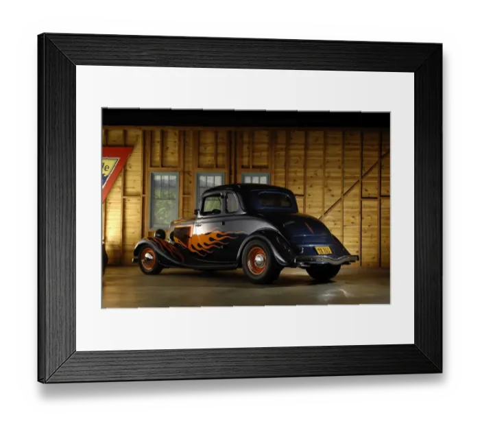 Framed Print : Ford custom1934