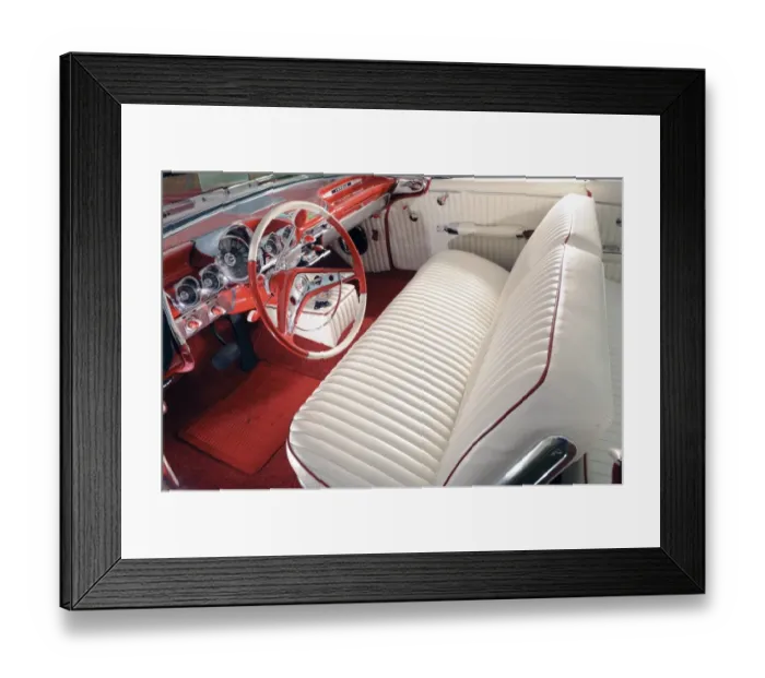 Framed Print : Chevrolet Impala