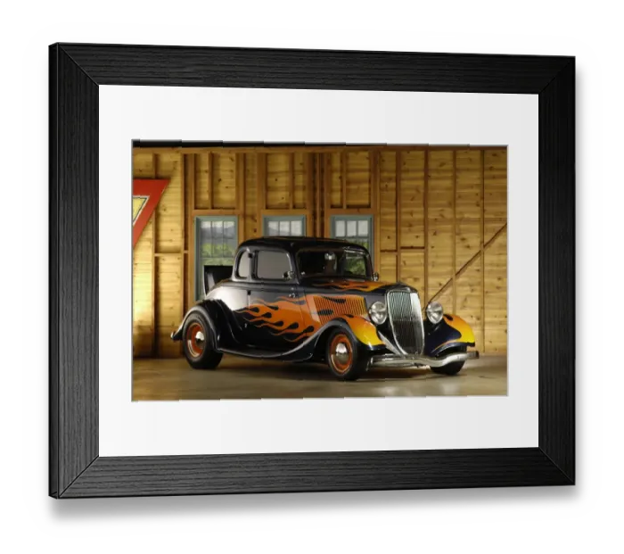 Framed Print : Ford custom1934 Framed Print : Ford custom1934
