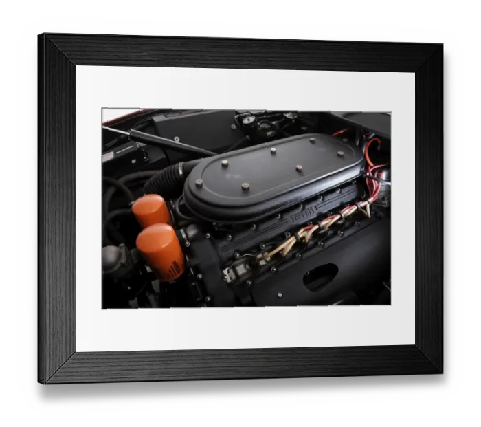 Framed Print : Ferrari 365 GTB