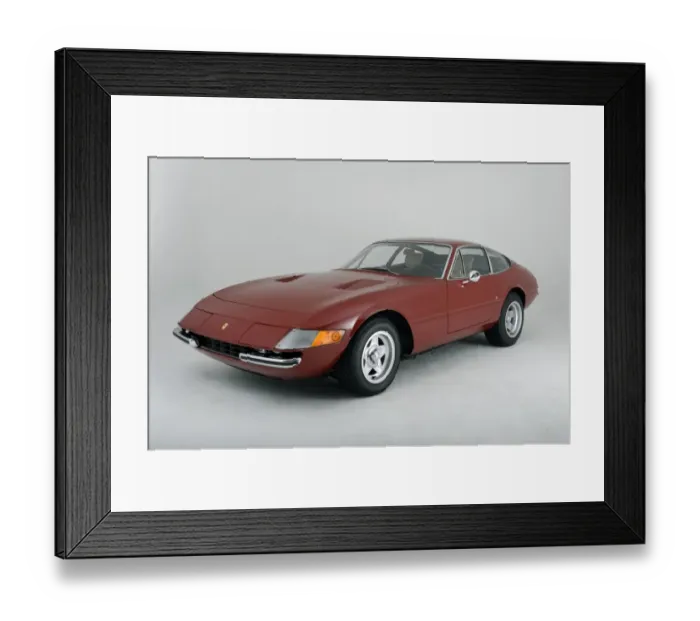 Framed Print : Ferrari 365 GTB