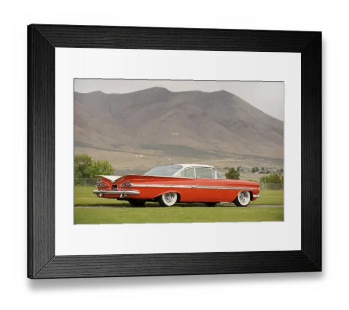 Framed Print : Chevrolet Impala Framed Print : Chevrolet Impala