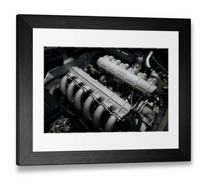 Framed Print : Ferrari 512i Berlinetta