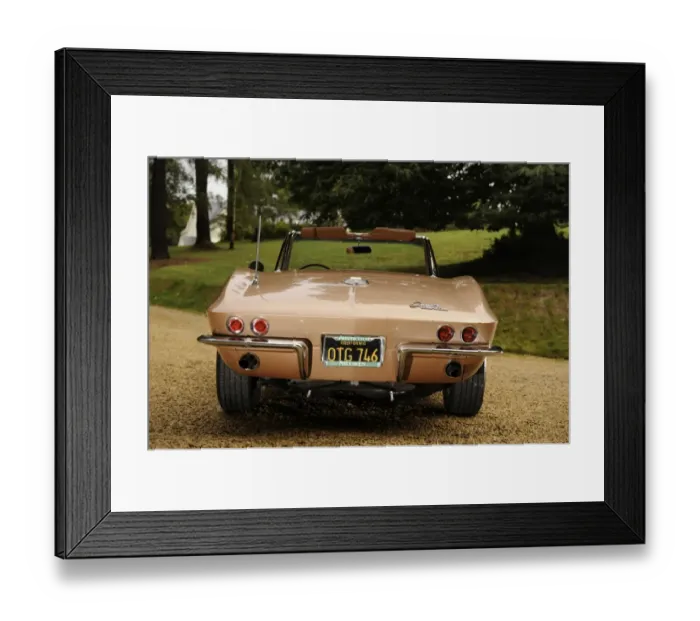 Framed Print : Chevrolet Corvette Framed Print : Chevrolet Corvette