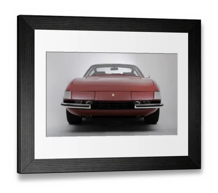 Framed Print : Ferrari 365 GTB