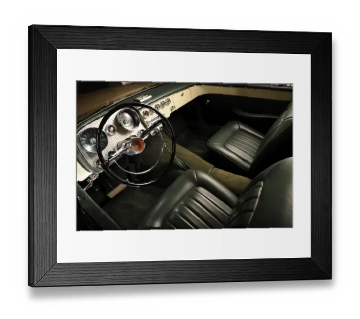 Framed Print : Dual Ghia 1957 Framed Print : Dual Ghia 1957