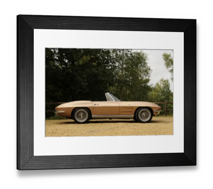 Framed Print : Chevrolet Corvette Framed Print : Chevrolet Corvette