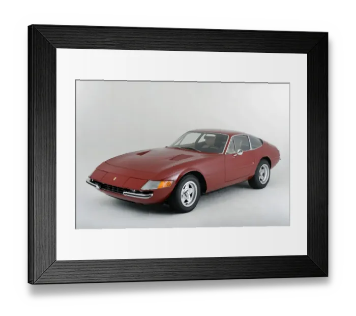 Framed Print : Ferrari 365 GTB Framed Print : Ferrari 365 GTB