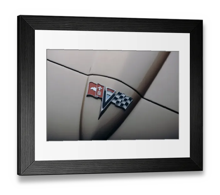 Framed Print : Chevrolet Corvette Framed Print : Chevrolet Corvette