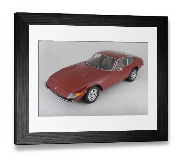 Framed Print : Ferrari 365 GTB