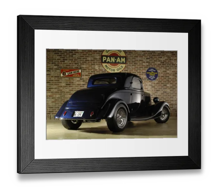 Framed Print : Ford coupe custom Framed Print : Ford coupe custom