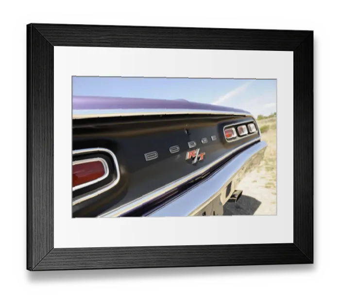 Framed Print : Dodge Coronet Hemi