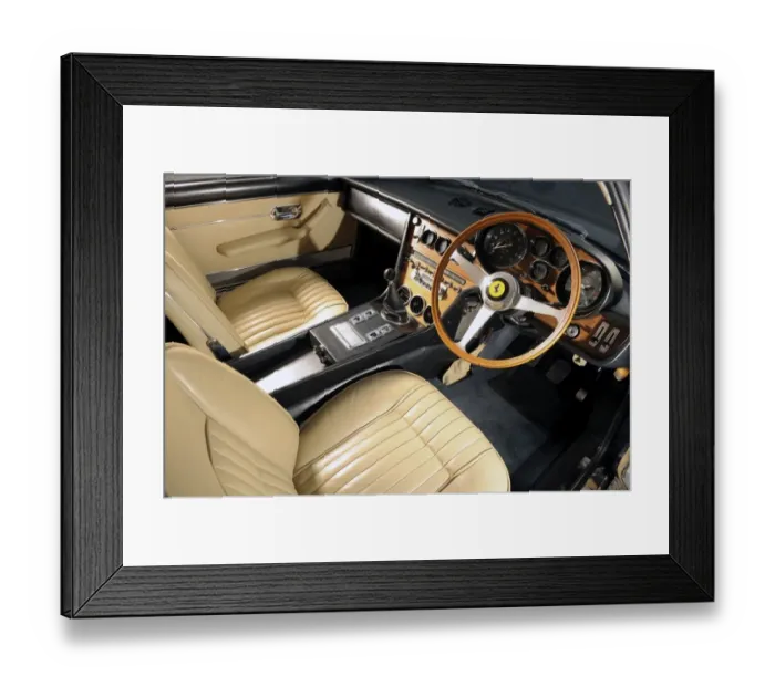 Framed Print : Ferrari 365 gt