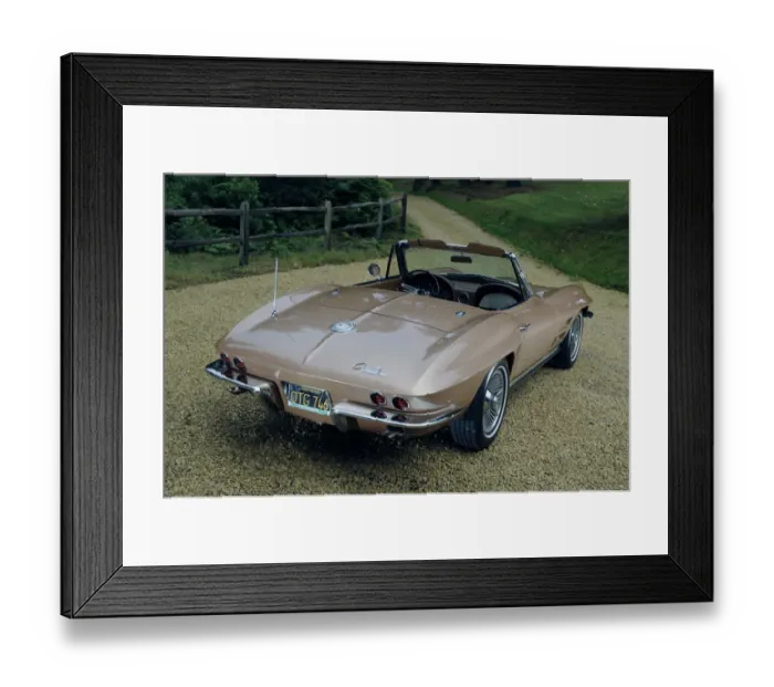 Framed Print : Chevrolet Corvette Framed Print : Chevrolet Corvette